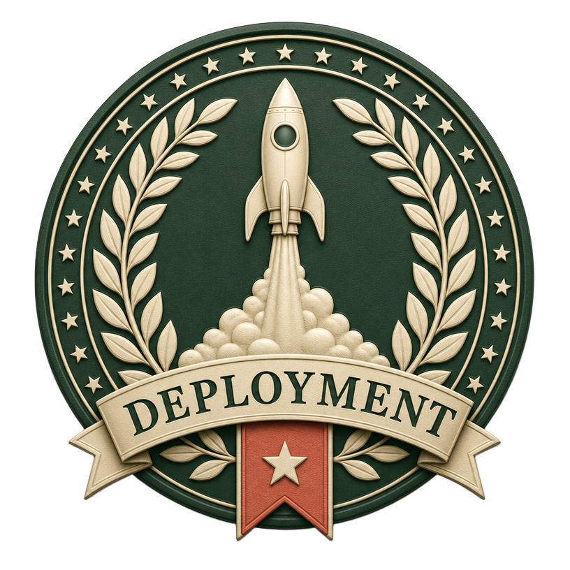 Deployment certification badge