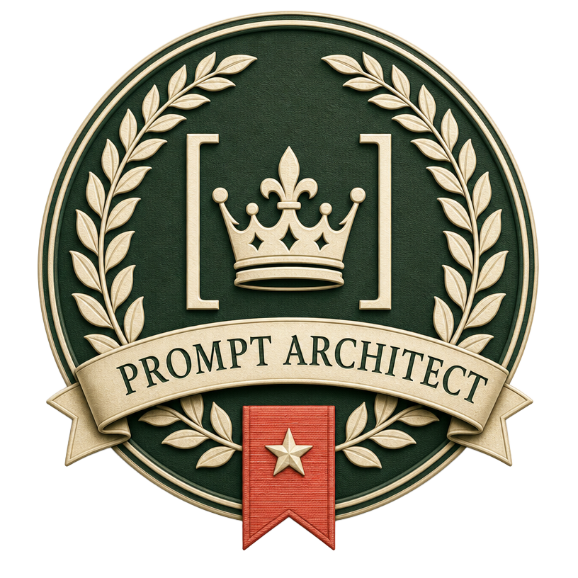 Prompt Architect certification badge